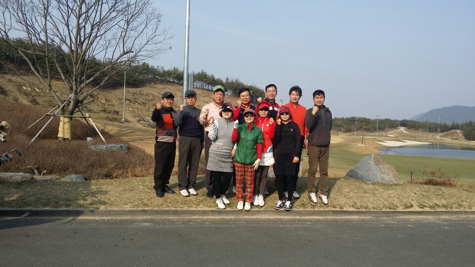 대구지회 주관 골프대회기념사진